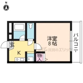 メゾン・ラビアン【3?C号室】の間取り