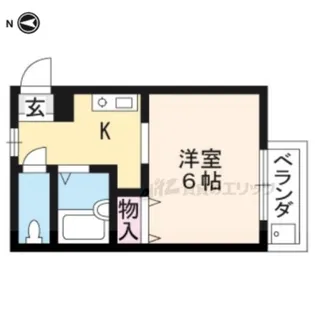 マンションセイリング?【201号室】の間取り