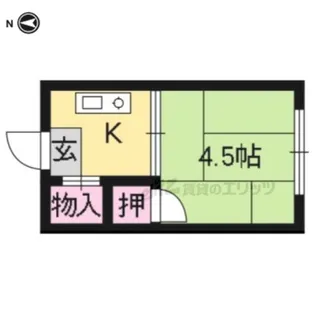 丹羽パンション【3-1号室】の間取り
