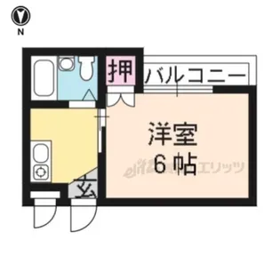 エスポワール【101号室】の間取り