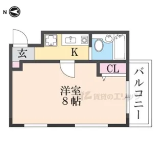 アビタシオン【2階】の間取り