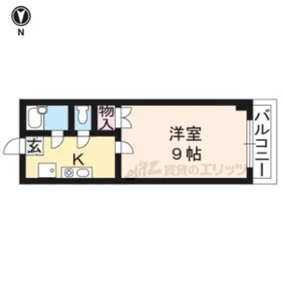 ソリュード【506号室】の間取り