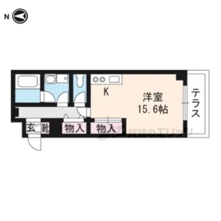 メイズツイン【101号室】の間取り