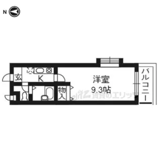 メゾン・メロディア【2-G号室】の間取り