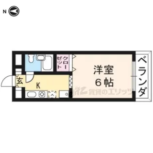 エクセレント林戸【102号室】の間取り