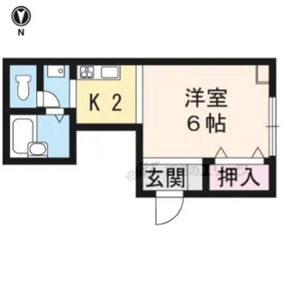 セジュールまどか【1階】の間取り