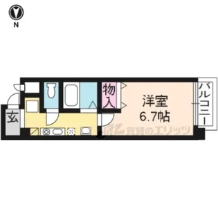 カーサ新町【301号室】の間取り