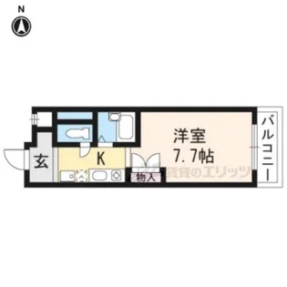 りさ・すみぞめ【1階】の間取り