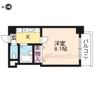 パン・ヴィラージュ【603号室】の間取り