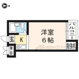 檸檬ハウス【202号室】の間取り