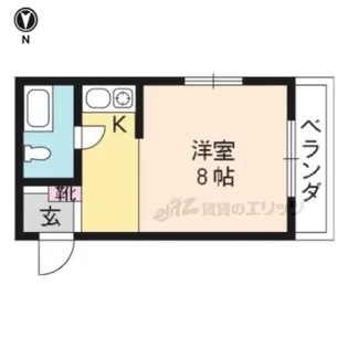 チェリーハイツ【302号室】の間取り