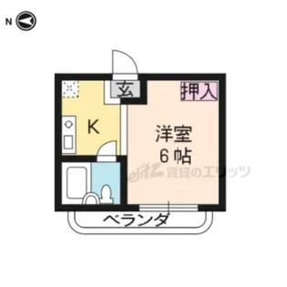 チェリーハイツ【301号室】の間取り