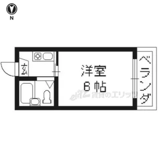 アルバドール山双【403号室】の間取り