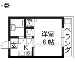 ピアレス多喜【307号室】の間取り