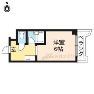 ジュネス神楽田【314号室】の間取り