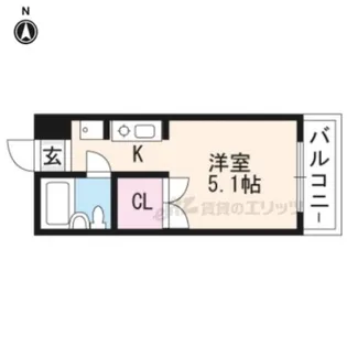 シェラール?【702号室】の間取り