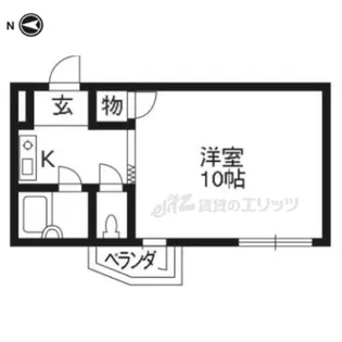 メゾン・ド・ヴァルチェ【3-F号室】の間取り