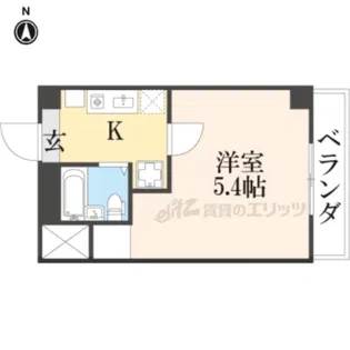 大林マンション【310号室】の間取り