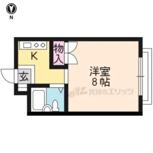 ニューハイツ橋【218号室】の間取り