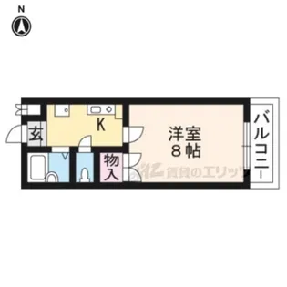 サンシャイン295【205号室】の間取り