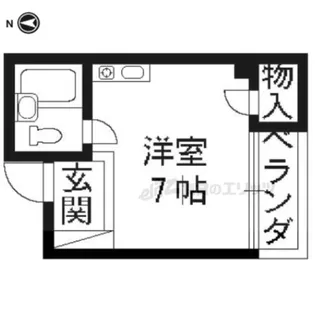 クレストハイツ【401号室】の間取り