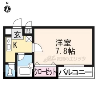 ベルウィング【403号室】の間取り