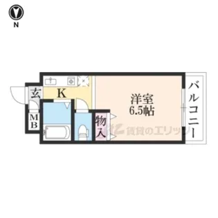 草津ロイヤルマンション【323号室】の間取り