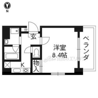 ヴァン・ウエスト【503号室】の間取り