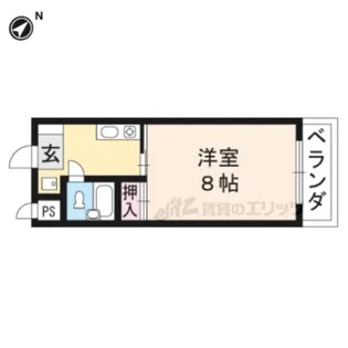 クローバーハイツ?【3階】の間取り