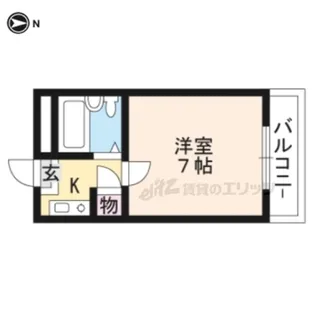 プラモーションアベニュー【3階】の間取り