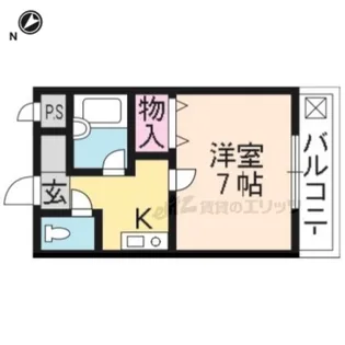 クッキィーC【303号室】の間取り