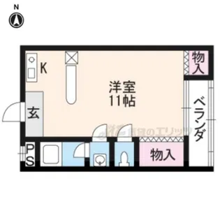 31stメイフラワー【305号室】の間取り