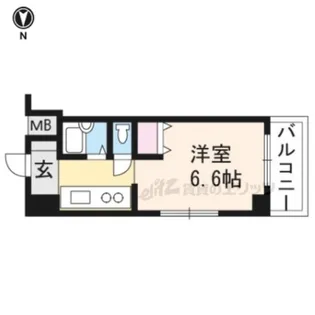 コンフォート桃山【2階】の間取り