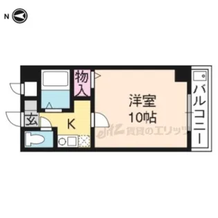 モンテリザヤ【2階】の間取り