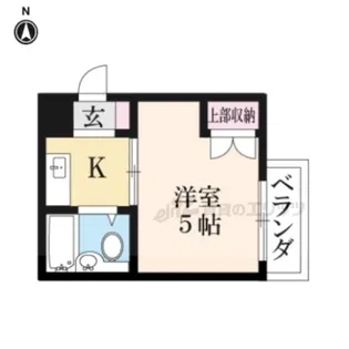 ハイツみやび【402号室】の間取り