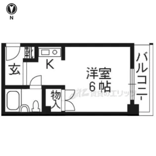 ハイツ加藤【203号室】の間取り