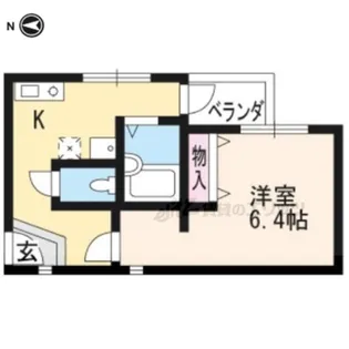 Carl Villa【203号室】の間取り