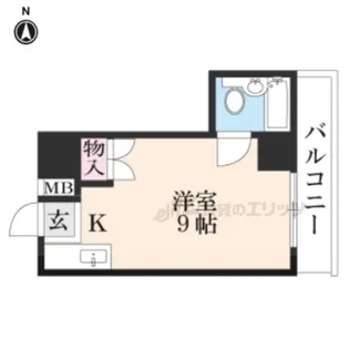 ドリーム吉兆【207号室】の間取り