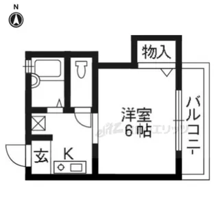 ローレルコート壱番館【203号室】の間取り