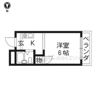 井忠ビル【403号室】の間取り