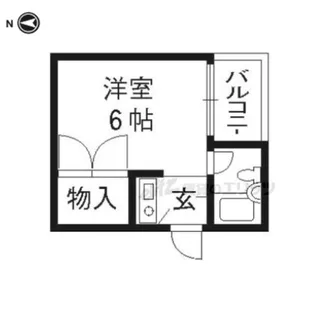 メゾンタマミ【206号室】の間取り