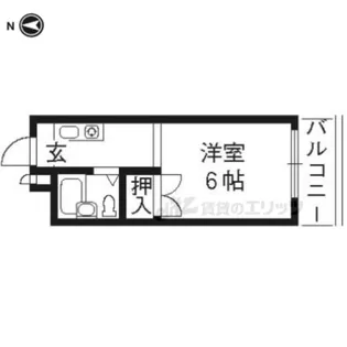 ファーマシー21【608号室】の間取り