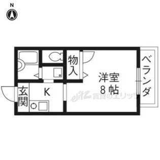 ロココ・テン【103号室】の間取り