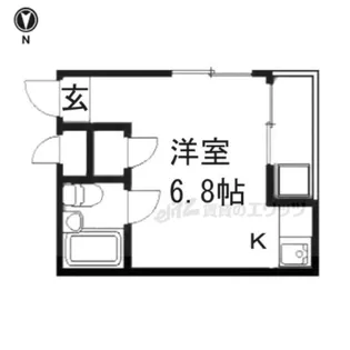 桃山サニーハイツ【3階】の間取り