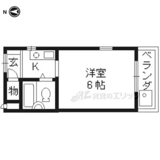相模ヤングハイム【2階】の間取り