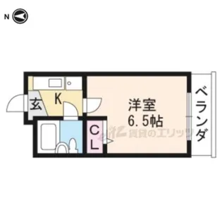 新町ロイヤルハイツ【210号室】の間取り