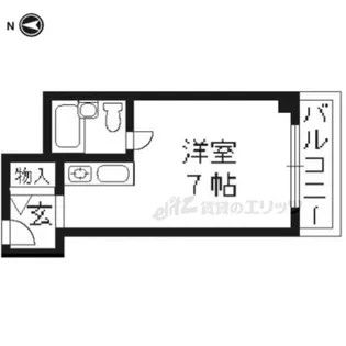 ガルテン【203号室】の間取り