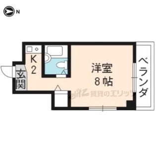 ラ・ビスタ【206号室】の間取り