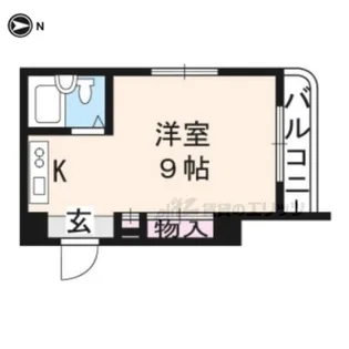 ラ・ビスタ【405号室】の間取り