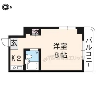 ラ・ビスタ【507号室】の間取り